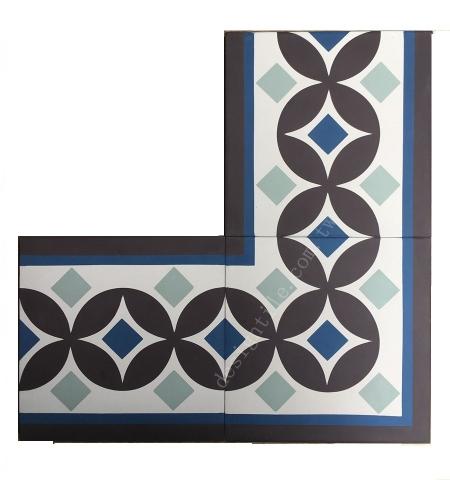 花磚 轉角收邊 ASB2251 示意圖